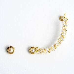 EAR CUFF ATENAS CON PERLAS